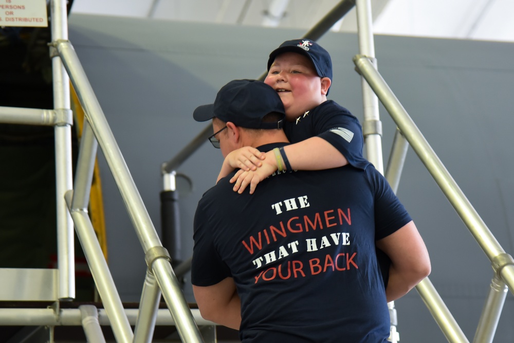 Eight-year-old cancer fighter honored as 35th Pilot for a Day