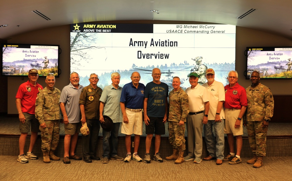 Vietnam Vets visit USAACE