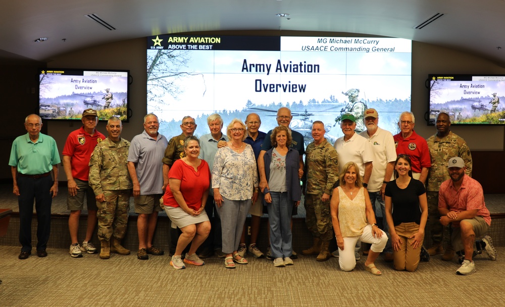 Vietnam Vets visit USAACE