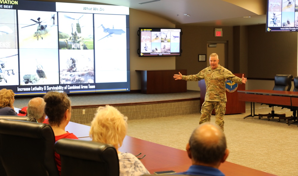Vietnam Vets visit USAACE