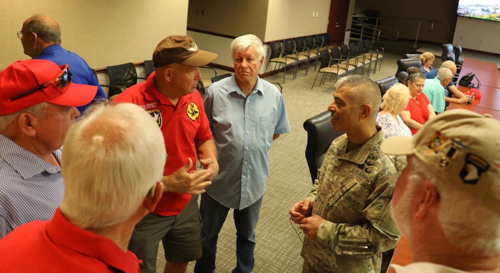 Vietnam Vets visit USAACE