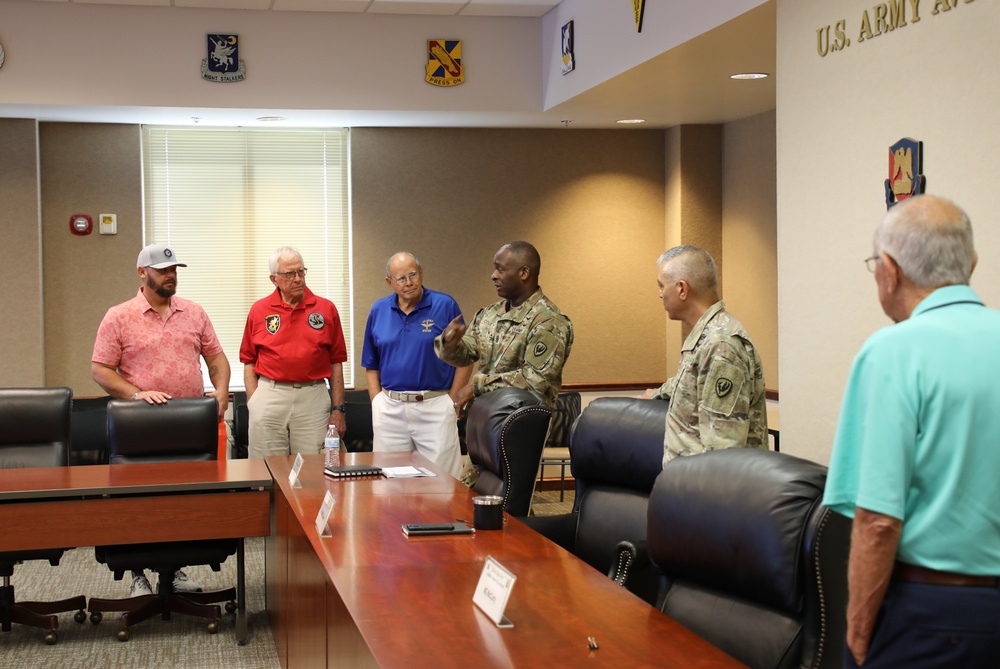 Vietnam Vets visit USAACE