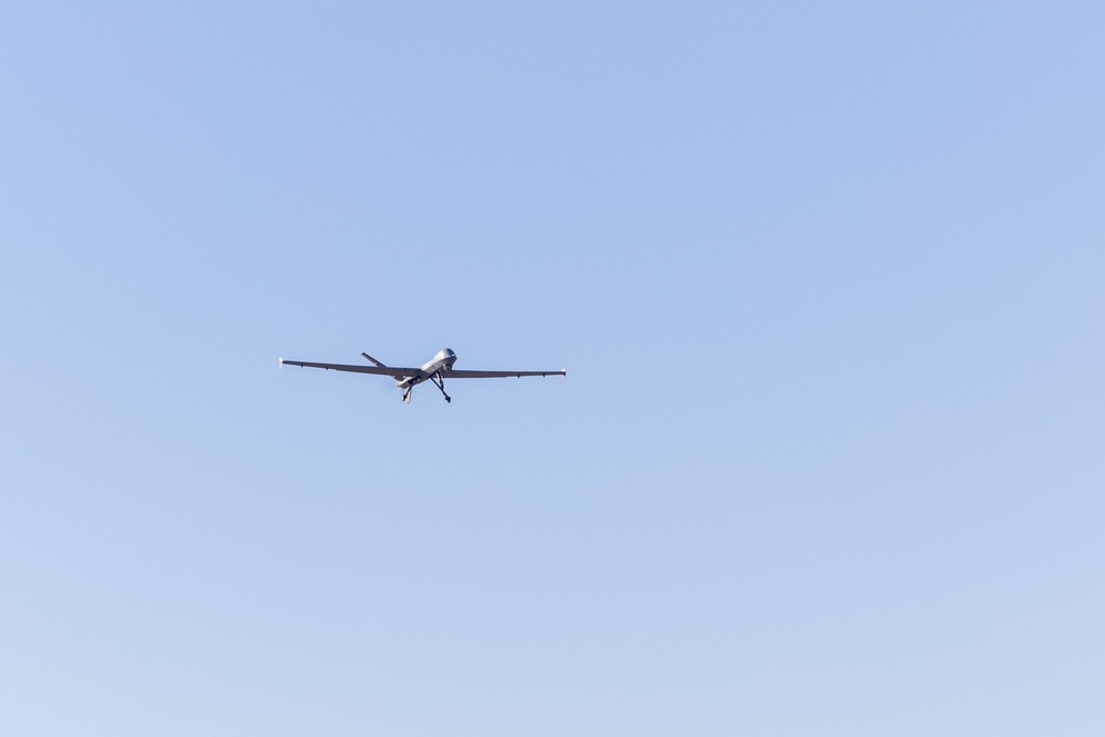 MQ-9 Reaper conducts satellite launch and recovery training as a concept of employment