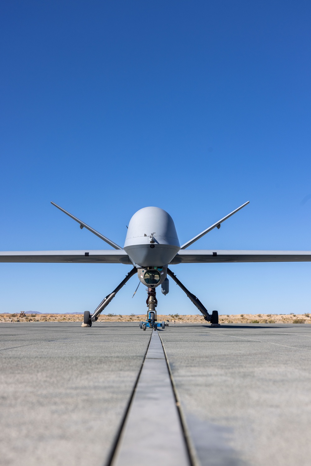 MQ-9 Reaper conducts satellite launch and recovery training as a concept of employment