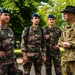 French Soldiers Meet with 1st Air Cavalry Brigade