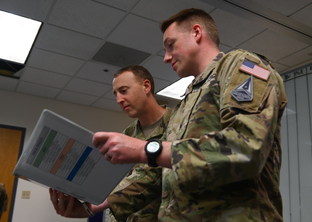 New STARCOM Commander Brig. Gen. Cantore Visits Vandenberg