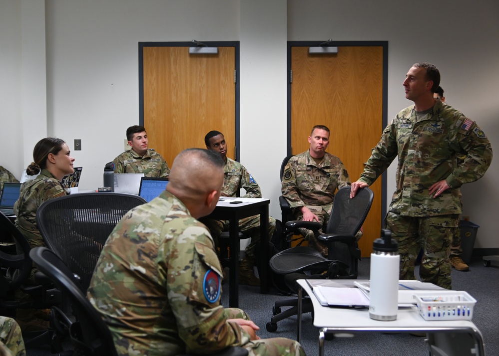 New STARCOM Commander Brig. Gen. Cantore Visits Vandenberg