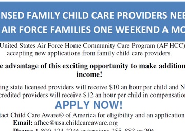 Free UTA childcare available for Reservists