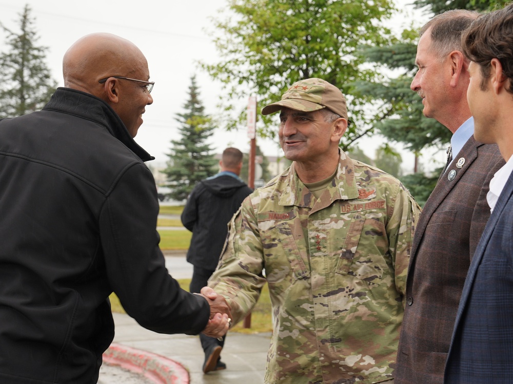 Chairman of the Joint Chiefs of Staff visits Ted Stevens Center