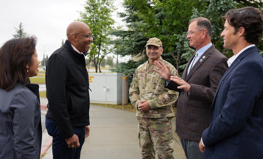 Chairman of the Joint Chiefs of Staff visits Ted Stevens Center