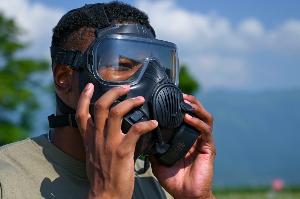 Wyverns participate in CBRN training