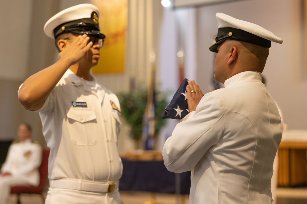 HMC Juden Philips C. Ramos retires after 26 years of service