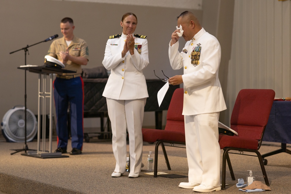 HMC Juden Philips C. Ramos retires after 26 years of service