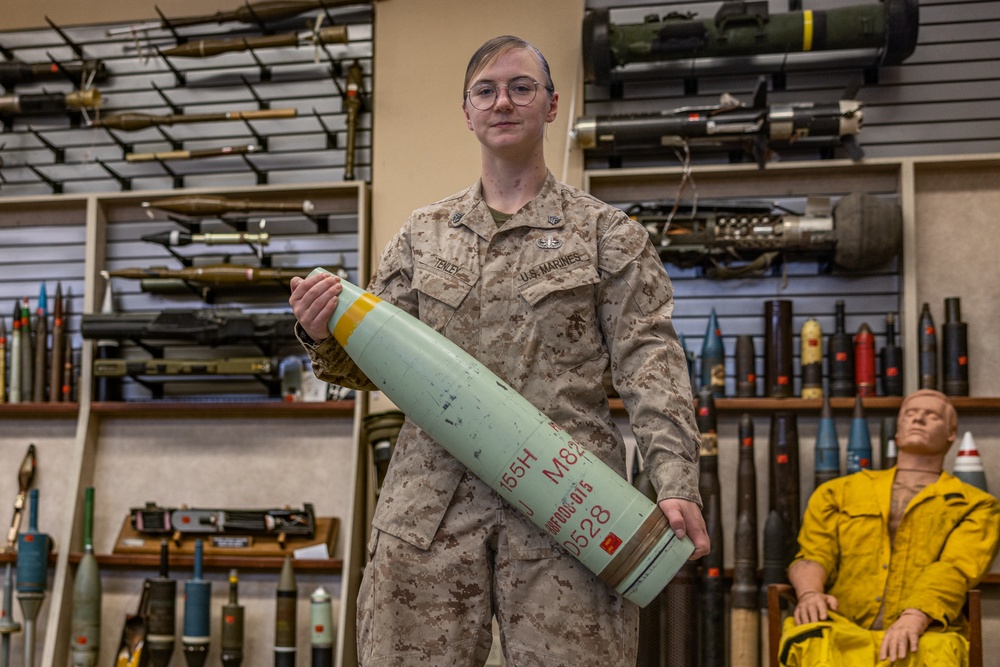 MCAGCC Marine recognized for Warrior Wednesday