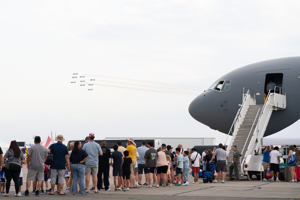 Team Travis participates at the California Capital Airshow