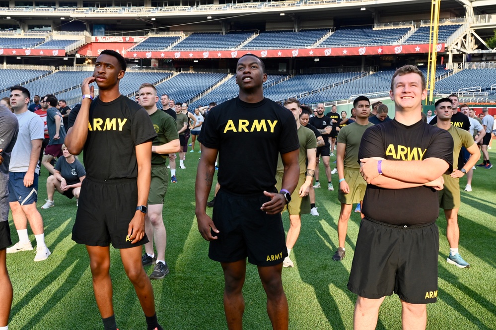 Base HIIT (High-Intensity Interval Training) at Nationals Park