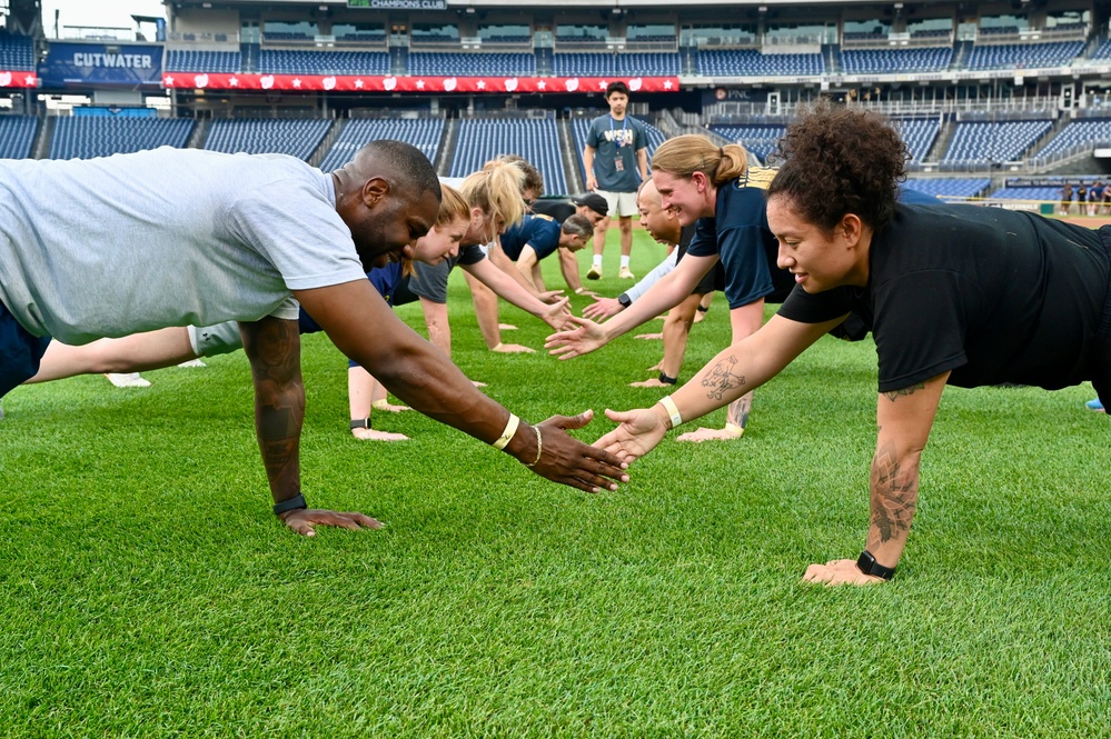 Base HIIT (High-Intensity Interval Training) at Nationals Park