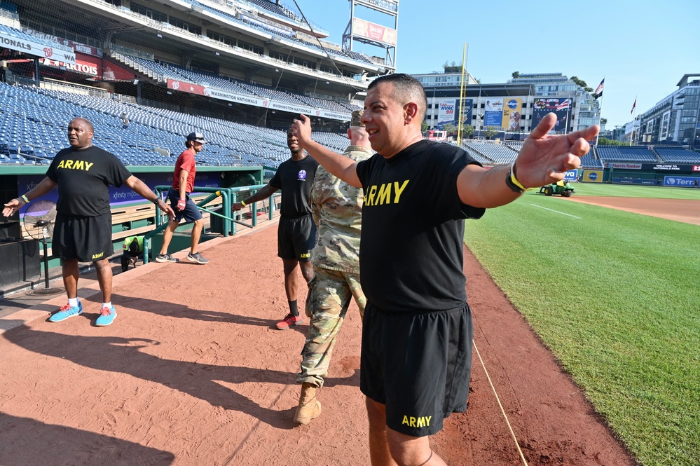 Base HIIT (High-Intensity Interval Training) at Nationals Park