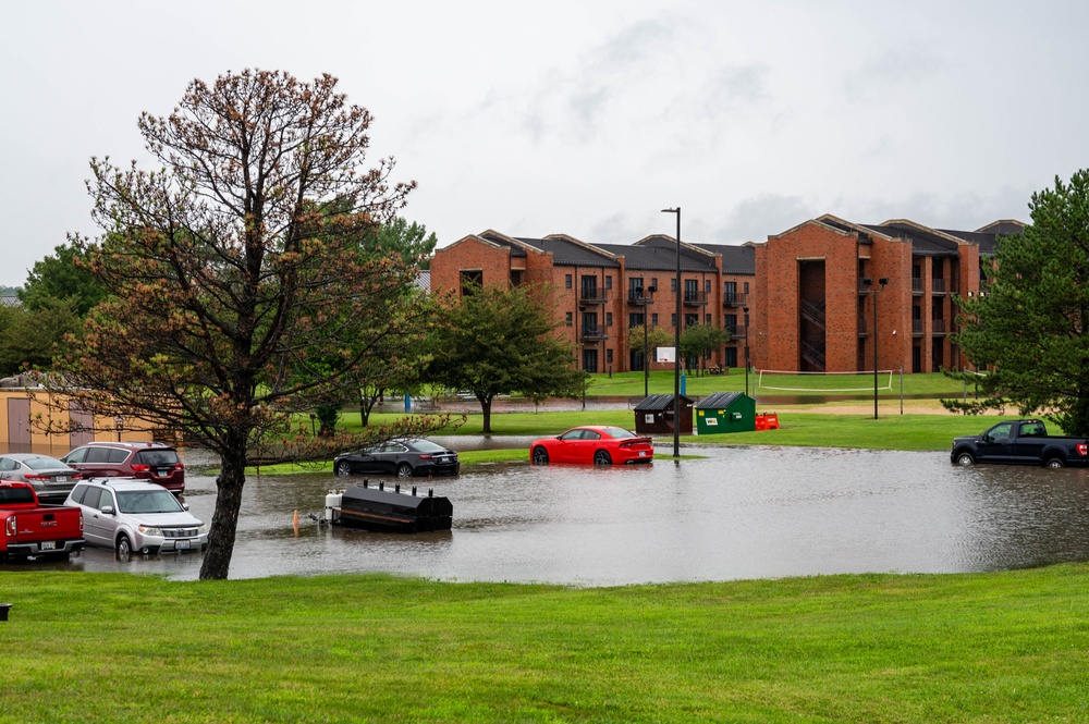 Flash Flooding at Scott Air Force Base