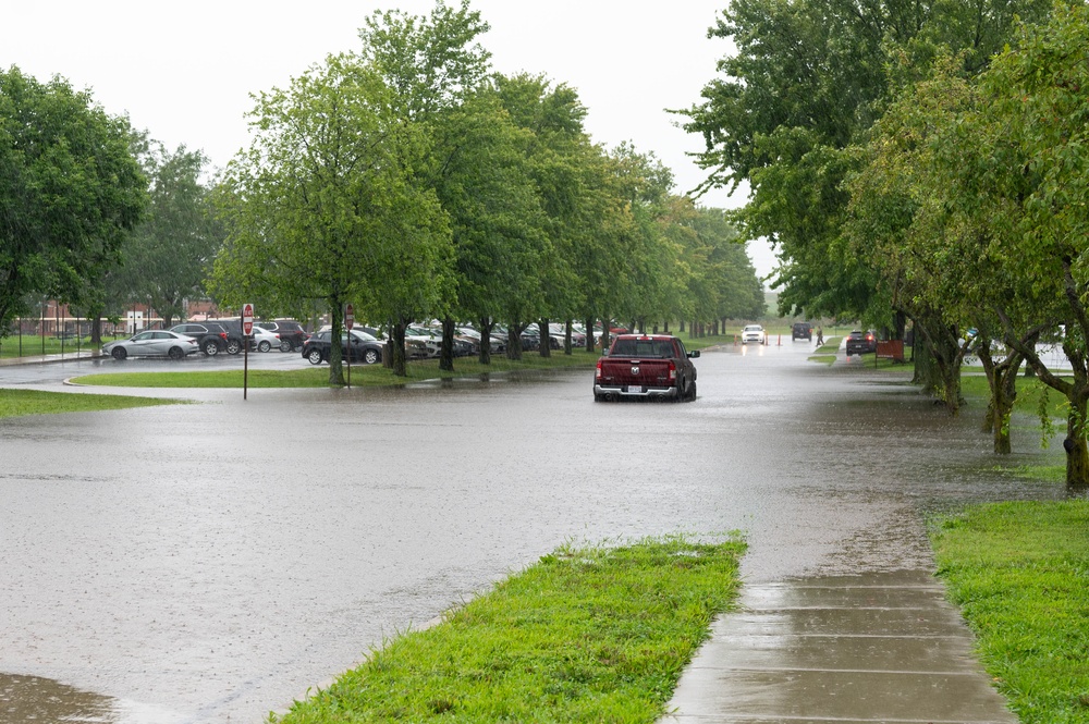 Flash Flooding at Scott Air Force Base