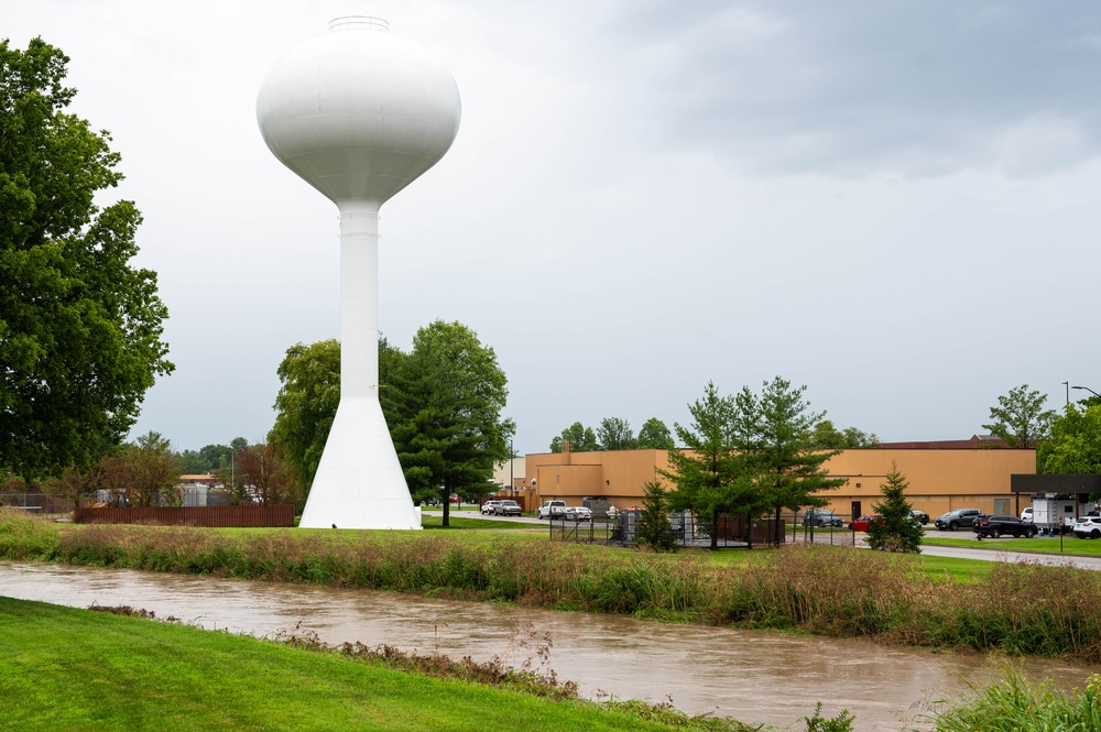 Flash Flooding at Scott Air Force Base