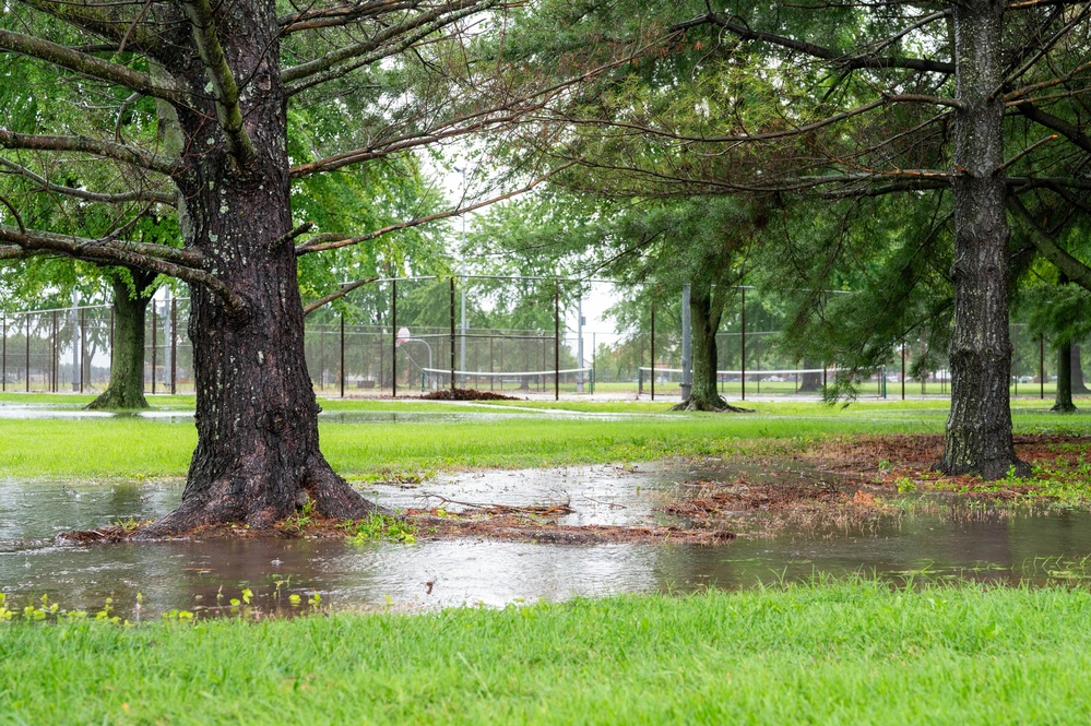 Flash Flooding at Scott Air Force Base