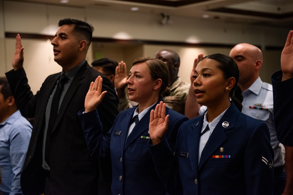 Travis AFB hosts its first naturalization ceremony in a decade