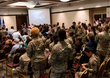 Travis AFB hosts its first naturalization ceremony in a decade