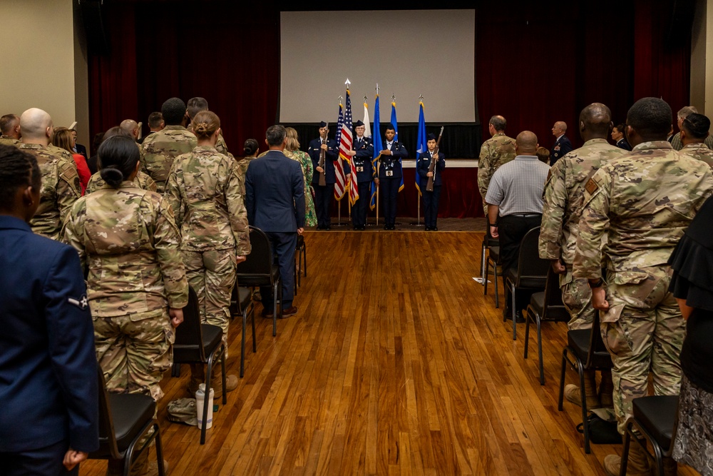 502nd Comptroller Squadron Assumption of Command