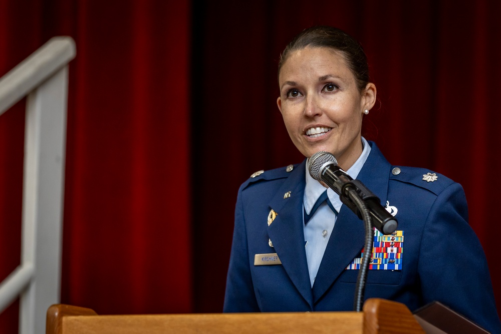 502nd Comptroller Squadron Assumption of Command