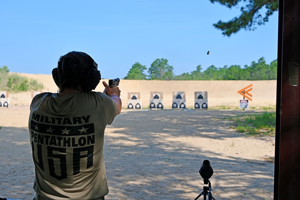 Joint Base McGuire-Dix-Lakehurst – U.S. Army Reserve Soldiers. (CIOR) Military Pistol Competition Team Training – 16, JULY 2024