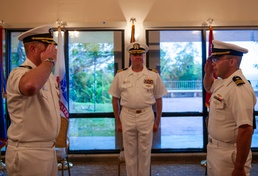 NIWC Pacific conducts change of charge in Guam