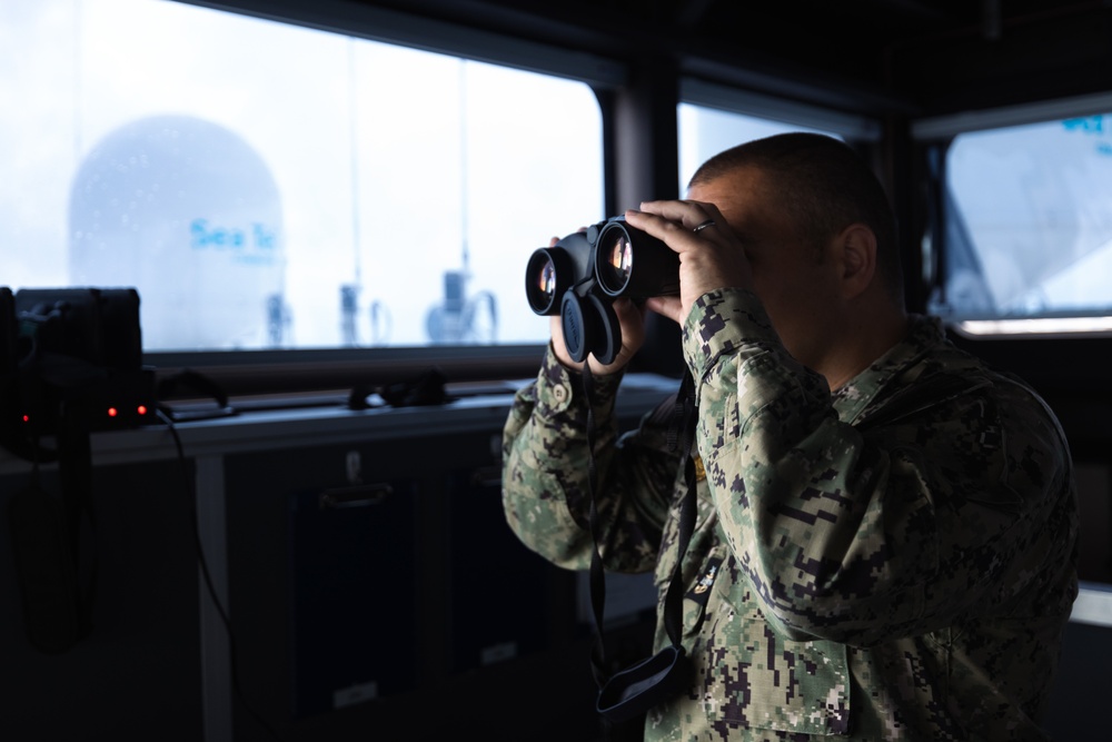 USNS Burlington arrives in Costa Rica for Continuing Promise 2024