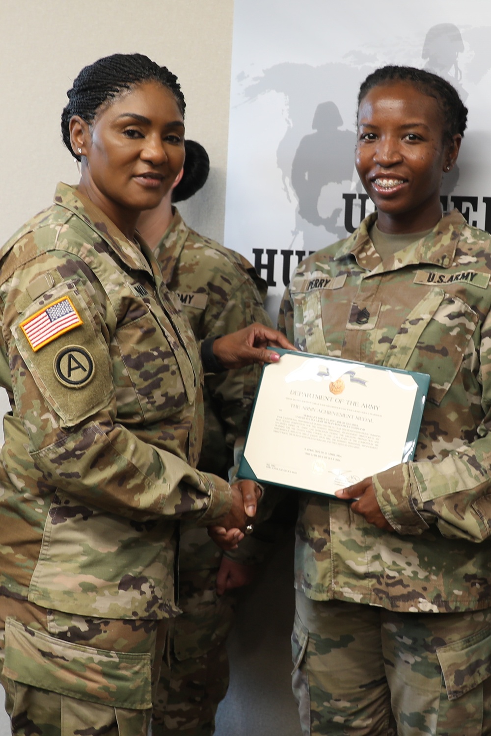 15th Command Sergeant Major of the U.S. Army Reserve visits HRC