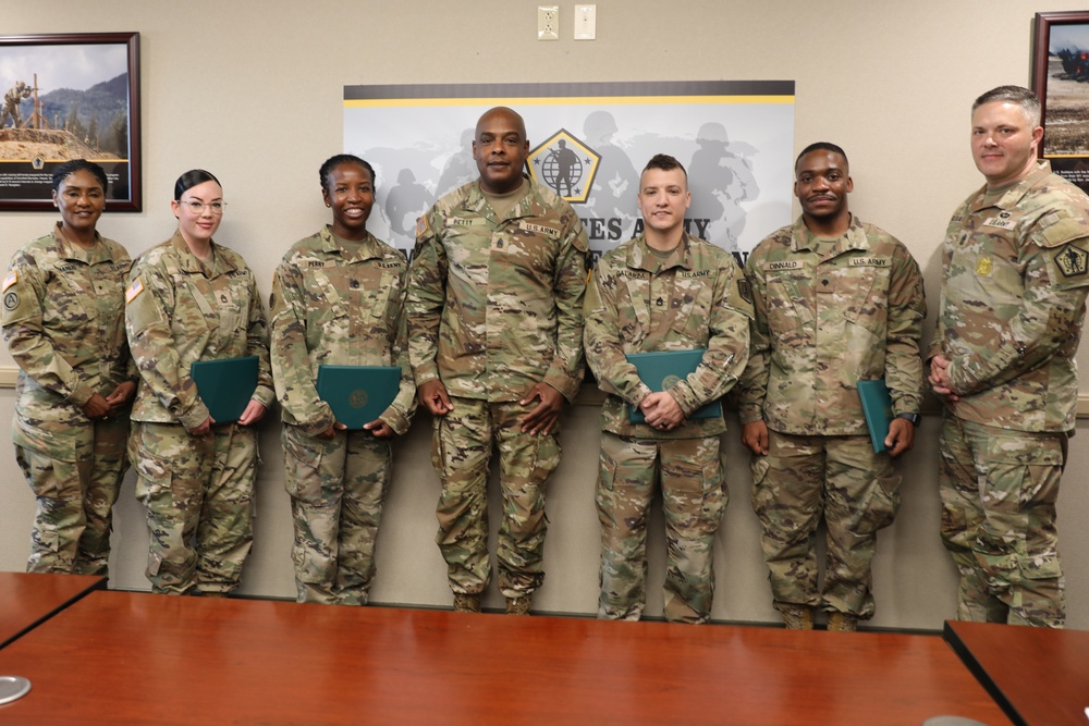 15th Command Sergeant Major of the U.S. Army Reserve visits HRC