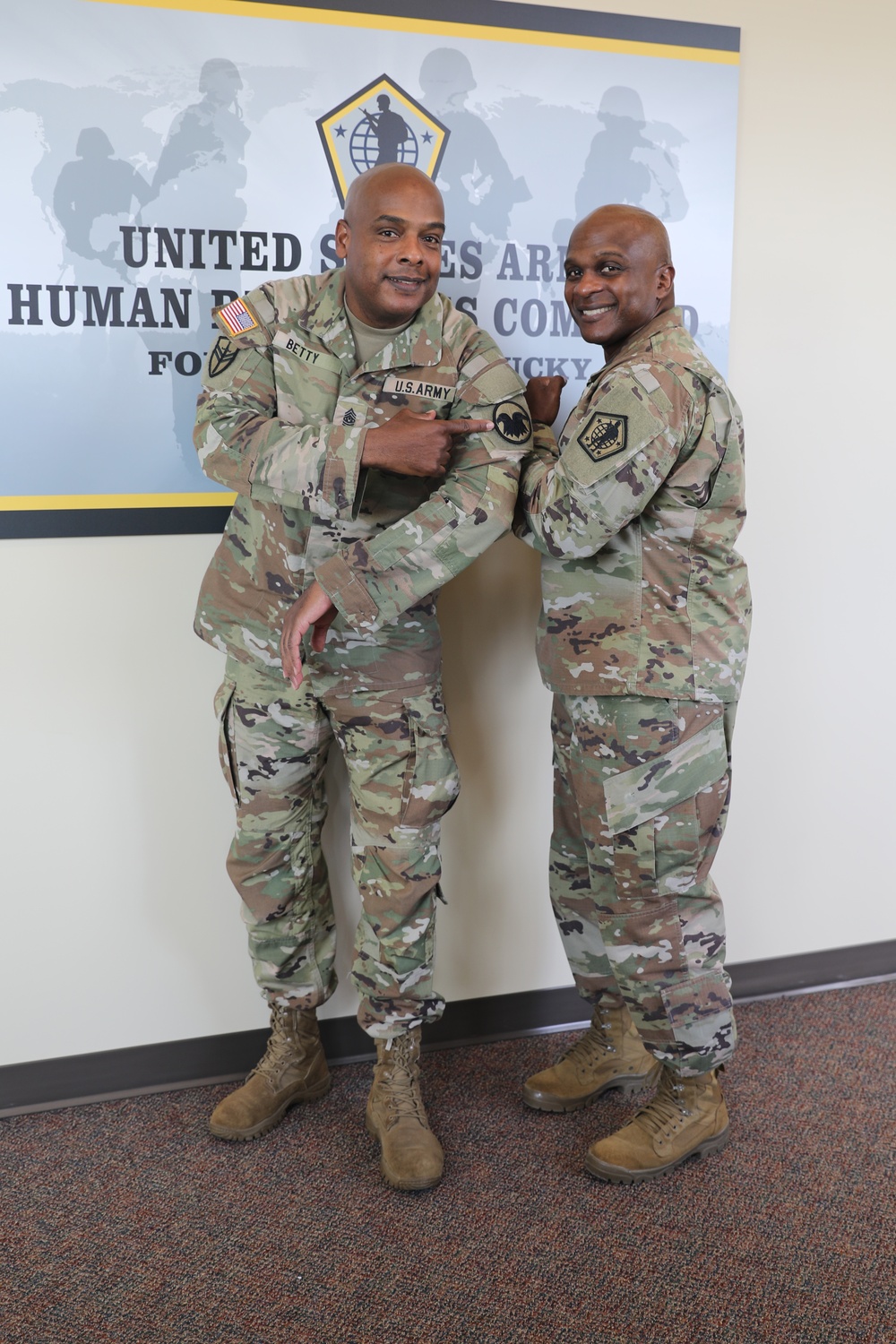 15th Command Sergeant Major of the U.S. Army Reserve visits HRC