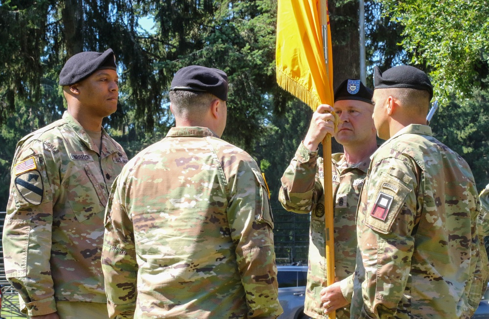 CSM Morgan Relinquishes Responsiblity of 2-358 AR