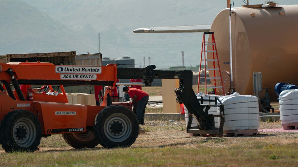 146th Airlift Wing Hosts Aerial Fire Fighting Operations Supporting Wildland Fire Fighting Efforts in Southern California