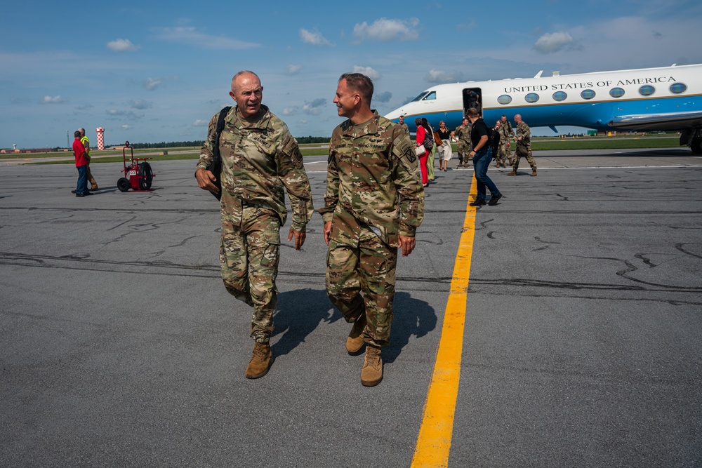 Chief of Staff of the Army Visits Fort Drum