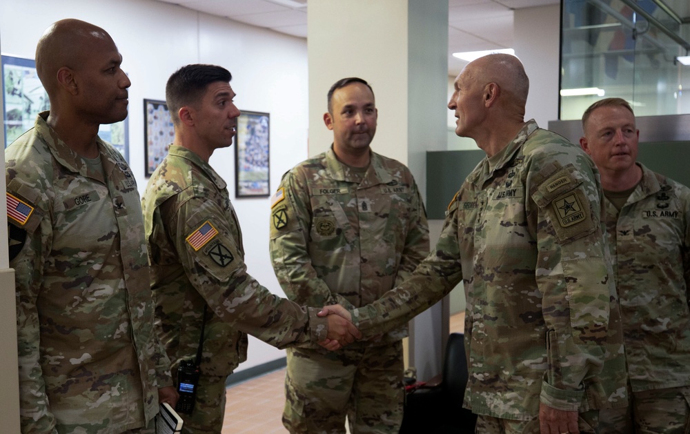 Chief of Staff of the Army visits Fort Drum