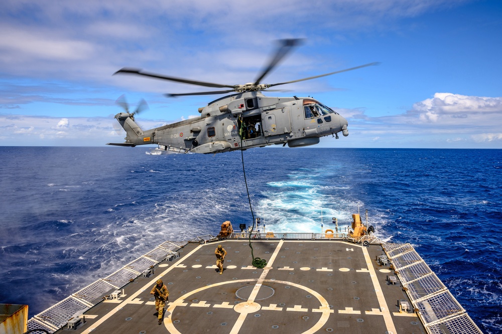 USCGC Midgett hosts interdiction and boarding exercise at RIMPAC 2024