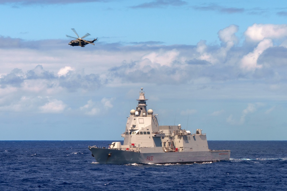 USCGC Midgett hosts interdiction and boarding exercise at RIMPAC 2024