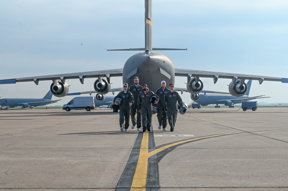 97th AMW Airmen, mission featured in Dude Perfect episode