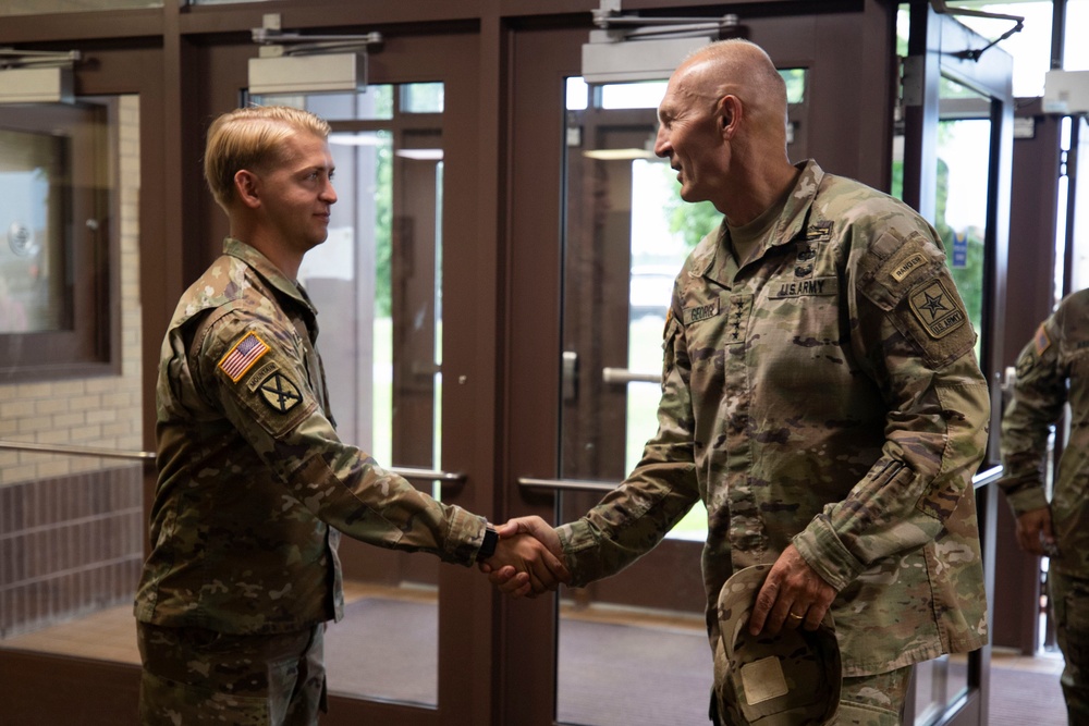 Chief of Staff of the Army visits Fort Drum