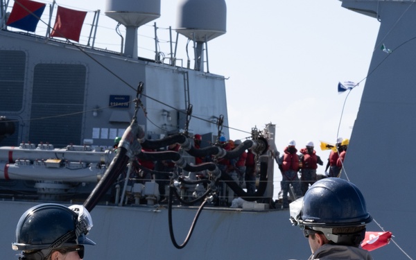 Replenishment At Sea with Republic of KOKS Chungmugong Yi Sun-sin