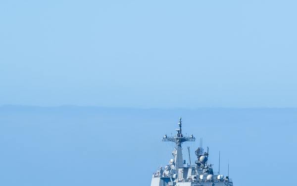 Replenishment At Sea with Republic of KOKS Chungmugong Yi Sun-sin