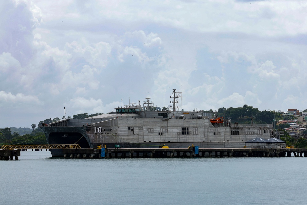 USNS Burlington Arrives at Limón, Costa Rica, for Continuing Promise 2024