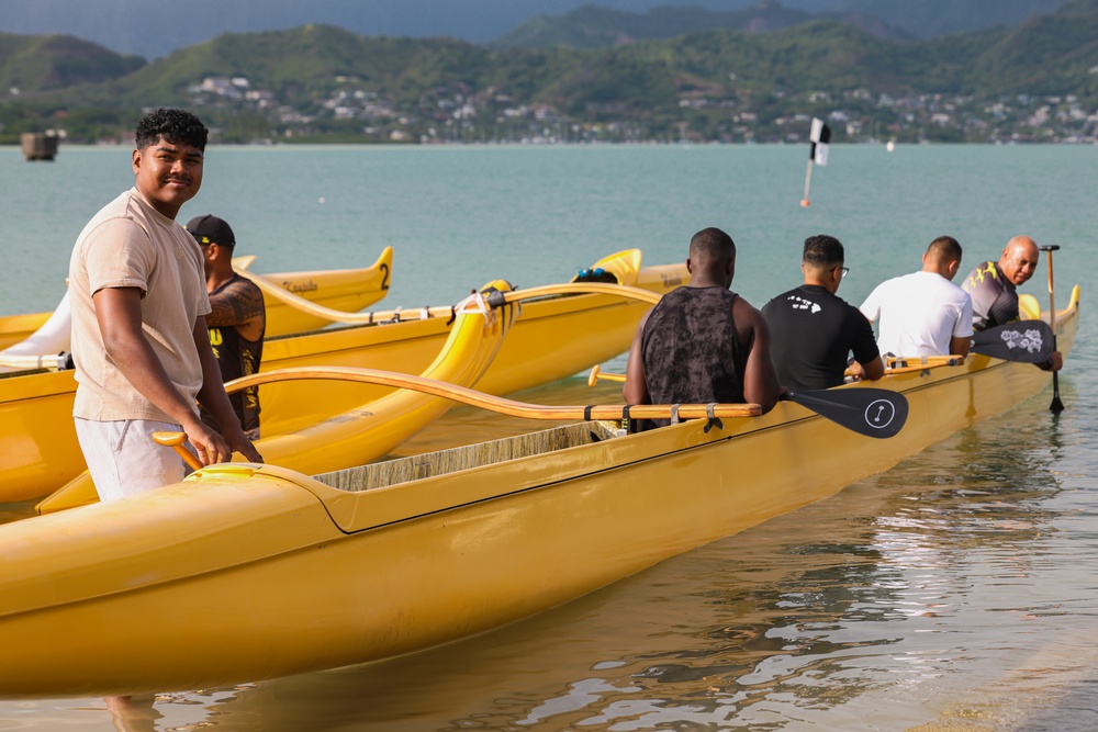 Canoe Clash: MCBH co-hosts 2024 John D. Kaupiko Canoe Regatta