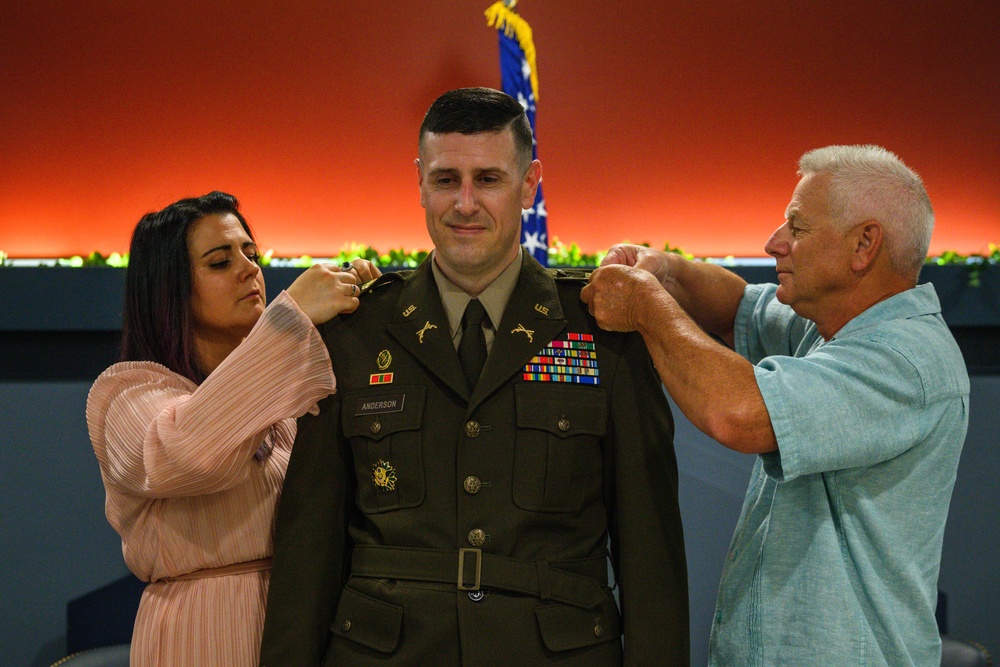 OPMG staffer promotes to Lt. Col.