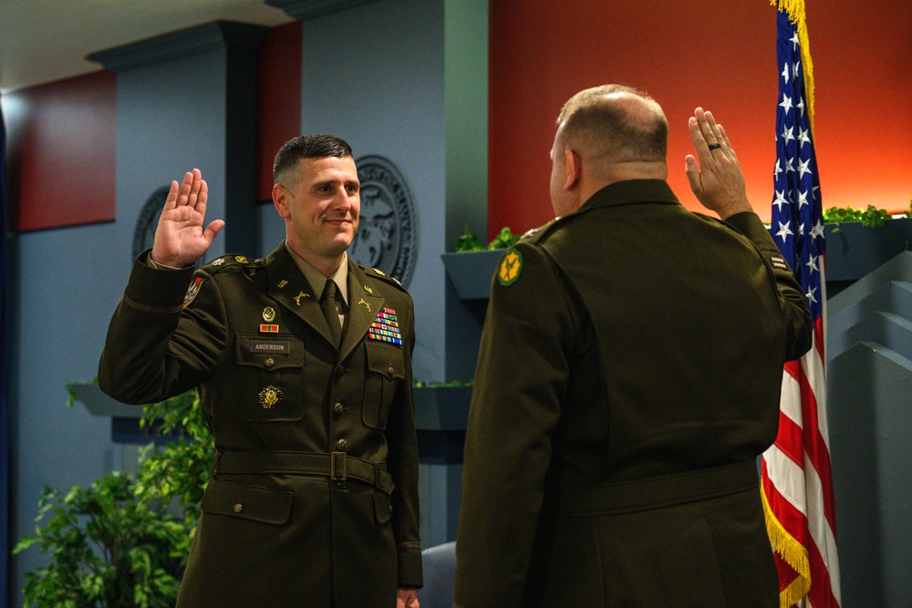 OPMG staffer promotes to Lt. Col.